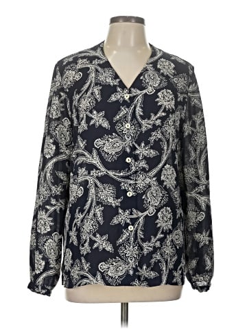 Liz Claiborne Collection Long Sleeve Blouse (view 1)