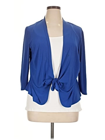 Perceptions Woman 3/4 Sleeve Blouse (view 1)