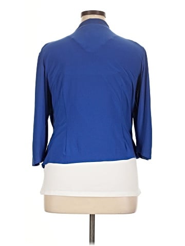 Perceptions Woman 3/4 Sleeve Blouse (view 2)