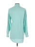 Assorted Brands Polka Dots Teal Green Long Sleeve Button-Down Shirt Size XL (estimated) - photo 2