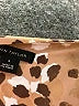 Ann Taylor Animal Print Tan Brown 3/4 Sleeve Blouse Size S - photo 7