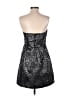 Assorted Brands 100% Polyester Metallic Silver Cocktail Dress Size L - photo 2