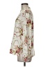 Unbranded 100% Polyester Floral Ivory Long Sleeve Blouse Size 8 - 10 - photo 5