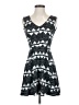 H&M Chevron-herringbone Black Casual Dress Size XS - photo 1