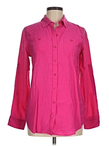 Van Heusen Long Sleeve Button-Down Shirt (view 1)