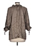 SOFIA Gray Tan 3/4 Sleeve Blouse Size L (estimated) - photo 2