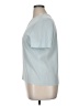 Kasper Blue Short Sleeve Top Size 14 - photo 5
