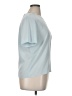 Kasper Blue Short Sleeve Top Size 14 - photo 4