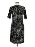 Alfani Print Teal Cocktail Dress Size 8 - photo 2