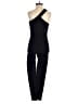 OQQ Solid Black Jumpsuit Size S - photo 2