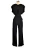 Eliza J Solid Black Jumpsuit Size 0 - photo 2