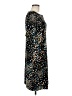 Alfani Print Teal Cocktail Dress Size 8 - photo 4