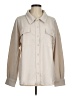 New In Houndstooth Ivory Long Sleeve Blouse Size M - photo 1