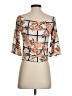 Charlotte Russe Orange 3/4 Sleeve Blouse Size S - photo 2