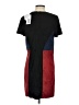 Just Fab Color Block Black Casual Dress Size S - photo 2