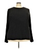 Fantaslook Black Pullover Sweater Size 3X - photo 1