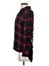Cino 100% Viscose Plaid Red Long Sleeve Button-Down Shirt Size XXS - photo 5