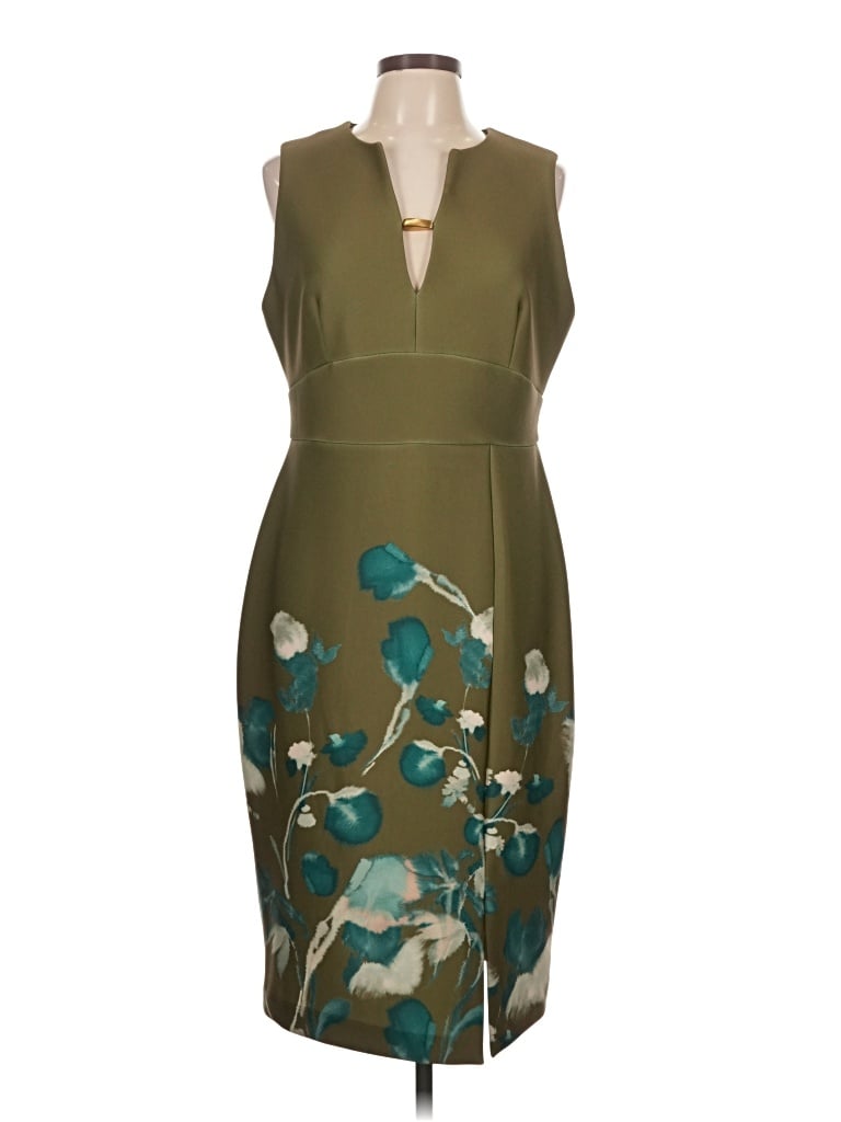 Pre-owned Donna Karan Cocktail Dress In Green
