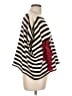 Barbara de Jounge Stripes Ivory Poncho Size L - photo 4