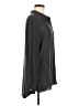 Dolan 100% Polyester Gray Long Sleeve Blouse Size M - photo 4