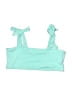 Unbranded Teal Swimsuit Top Size M - photo 1