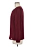 Talbots 100% Polyester Burgundy Long Sleeve Blouse Size 6 - photo 5