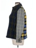 Joseph 100% Cotton Plaid Blue Jacket Size EU (FR) 42 / US 10 - photo 5
