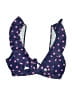 Unbranded Polka Dots Blue Swimsuit Top Size S - photo 1