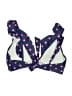 Unbranded Polka Dots Blue Swimsuit Top Size S - photo 2