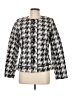 Debbie Shuchat Houndstooth Ivory Jacket Size 10 - photo 1