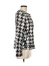 Debbie Shuchat Houndstooth Ivory Jacket Size 10 - photo 4