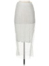 Sincerely Jules Polka Dots Silver Casual Skirt Size S - photo 1