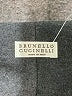 Brunello Cucinelli 100% Wool Solid Gray Wool Skirt Size 6 - photo 3