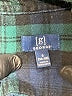 George 100% Cotton Plaid Green Long Sleeve Button-Down Shirt Size S - photo 7