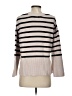 Gap 100% Cotton Stripes Ivory Turtleneck Sweater Size XXS - photo 2