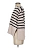 Gap 100% Cotton Stripes Ivory Turtleneck Sweater Size XXS - photo 5