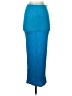PrettyLittleThing Blue Formal Skirt Size 2 - photo 1