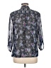 Love on a Hanger 100% Polyester Gray 3/4 Sleeve Blouse Size L - photo 2