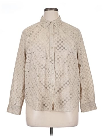 DKNY Jeans Long Sleeve Blouse (view 1)