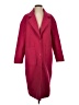 Rebecca Minkoff Burgundy Coat Size S - photo 1