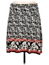 Max Studio Print Black Casual Skirt Size L - photo 1
