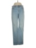 Lauren Jeans Co. Solid Blue Jeans Size 2 - photo 1
