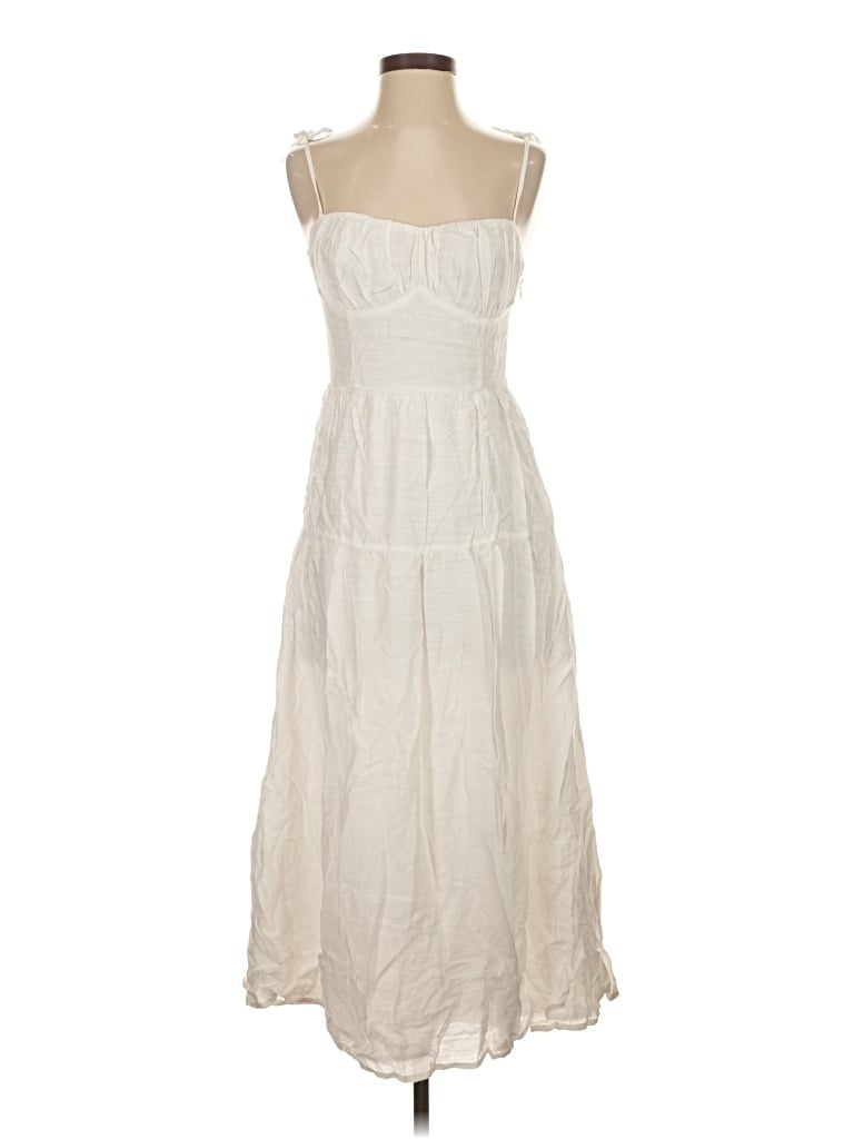 Pre-owned Forever 21 Casual Dress In White