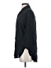 Universal Standard 100% Rayon Black 3/4 Sleeve Button-Down Shirt Size 00 - 0 - photo 5