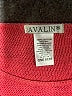 AVALIN 100% Cotton Red Pullover Sweater One size - photo 7