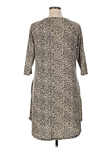 Tickled Teal Casual Dress (view 2)