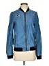 Zara Basic 100% Lyocell Blue Jacket Size S - photo 1
