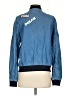 Zara Basic 100% Lyocell Blue Jacket Size S - photo 2