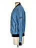 Zara Basic 100% Lyocell Blue Jacket Size S - photo 5