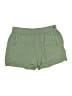Marika Solid Green Shorts Size XL - photo 1